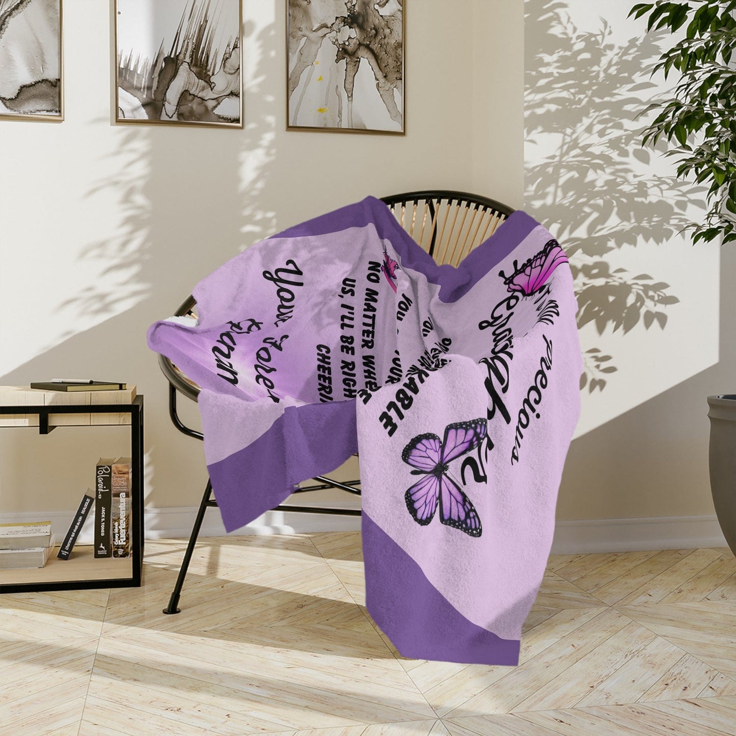 Granddaugter Gift | Throw Minky From Grandmother, Grandma, Birthday, Just Because