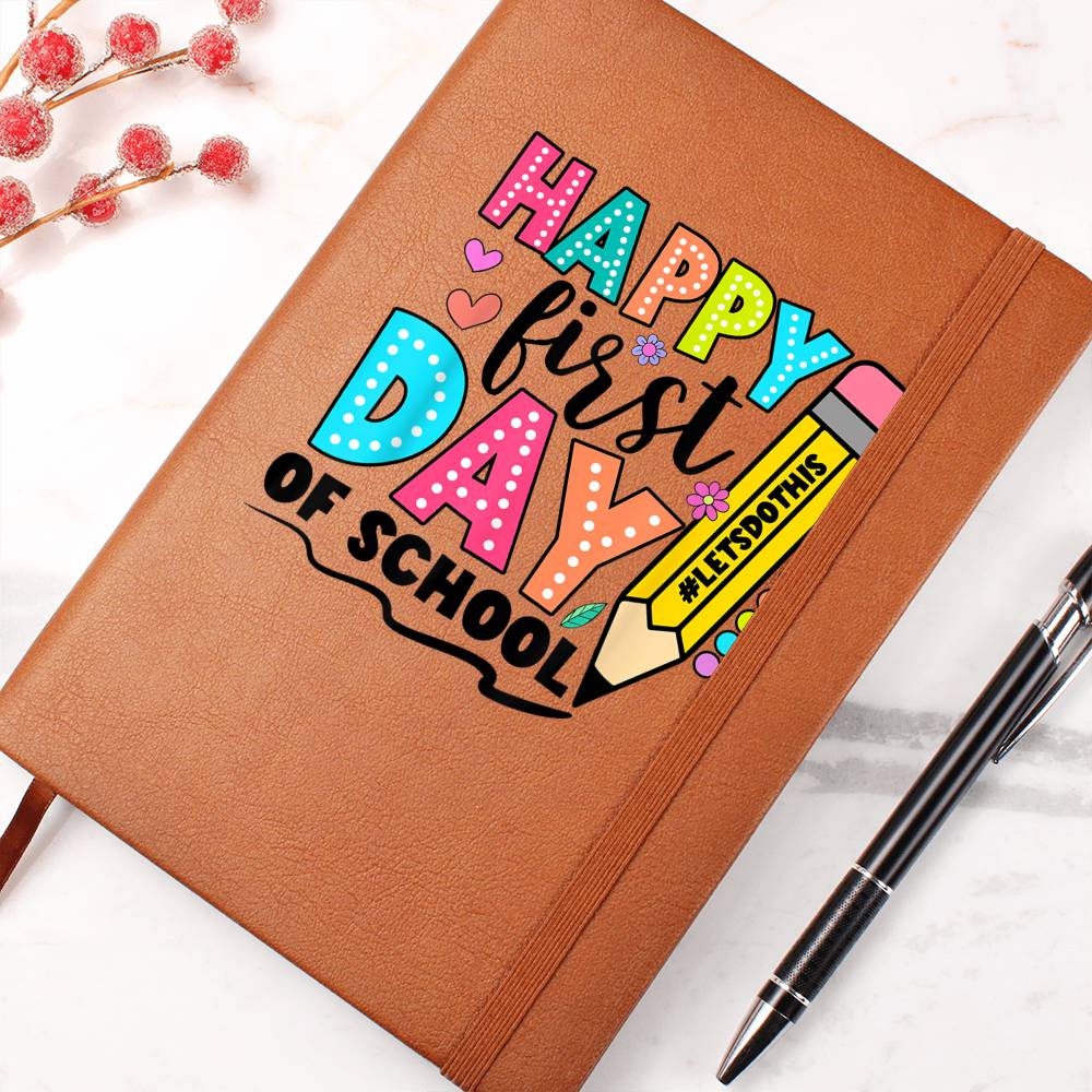 Back To School, Happy First Day, Senior, Class of 2025, Last First Day, Journal