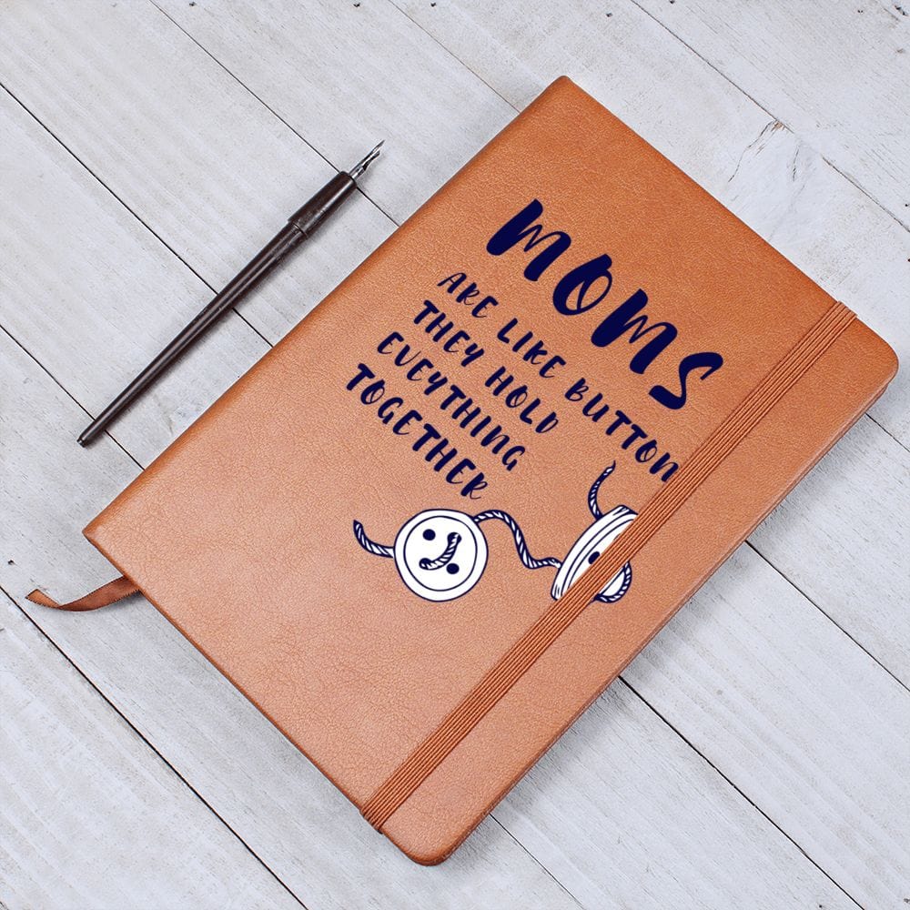 Mom Gift | Journal For My Mother, From Kids, Sewing Mom, Vegan Leather, Birthday, Just Because