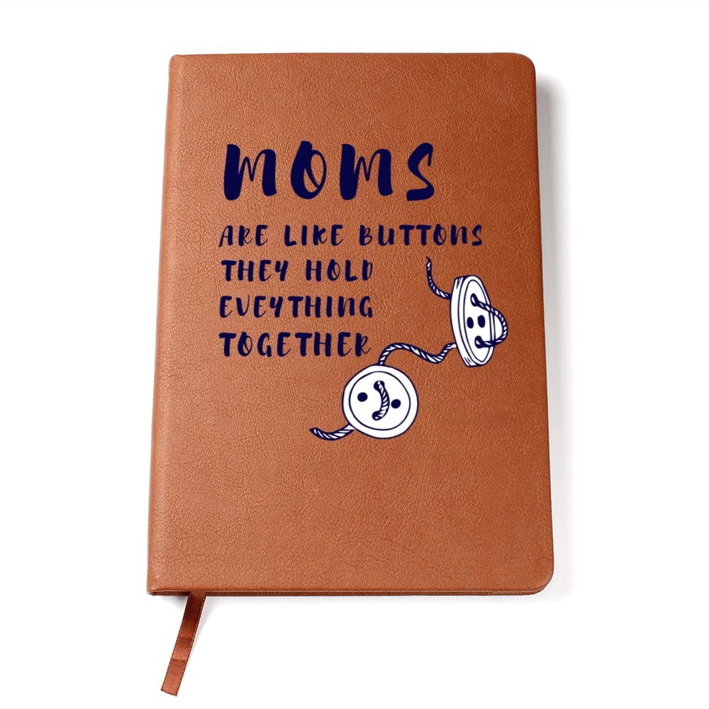 Mom Gift | Journal For My Mother, From Kids, Sewing Mom, Vegan Leather, Birthday, Just Because