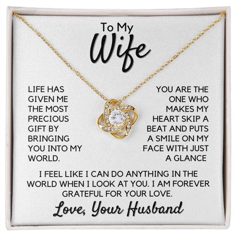 Gift To My Wife, Soulmate | Partner From Husband Necklace, Anniversary, Birthday, Mothers Day