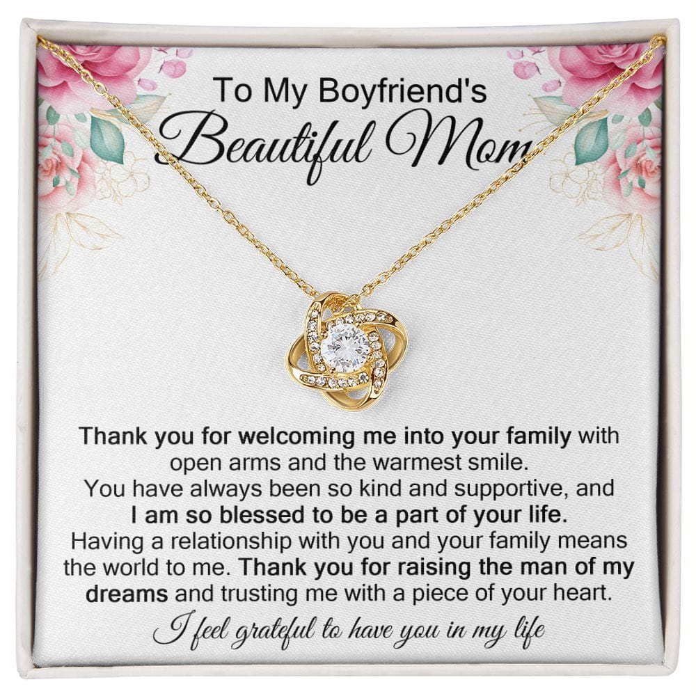 Boyfriend's Mom Gift | Beautiful Mom Necklace, Future Mother In Law, Birthday, Mothers Day