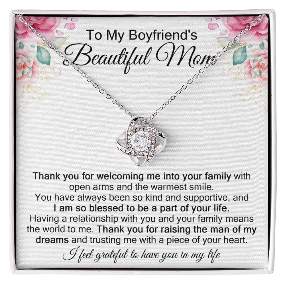 Boyfriend's Mom Gift | Beautiful Mom Necklace, Future Mother In Law, Birthday, Mothers Day