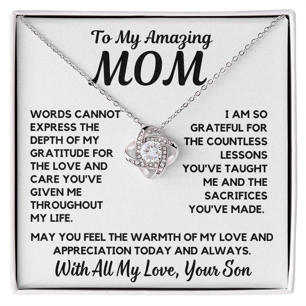 Gift For Mom | From Son To His Mother, Mother In Law, Son To Be, Mothers Day, Birthday