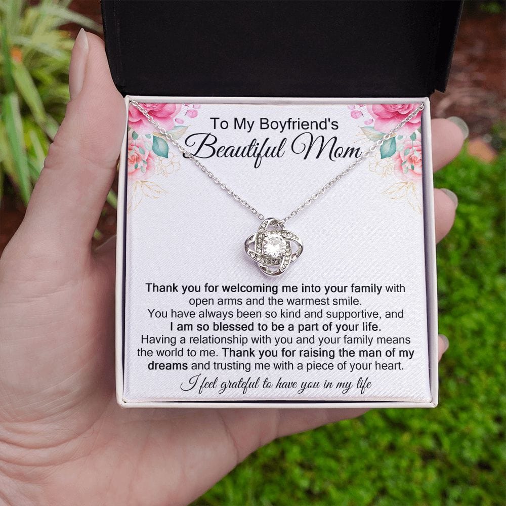 Boyfriend's Mom Gift | Beautiful Mom Necklace, Future Mother In Law, Birthday, Mothers Day