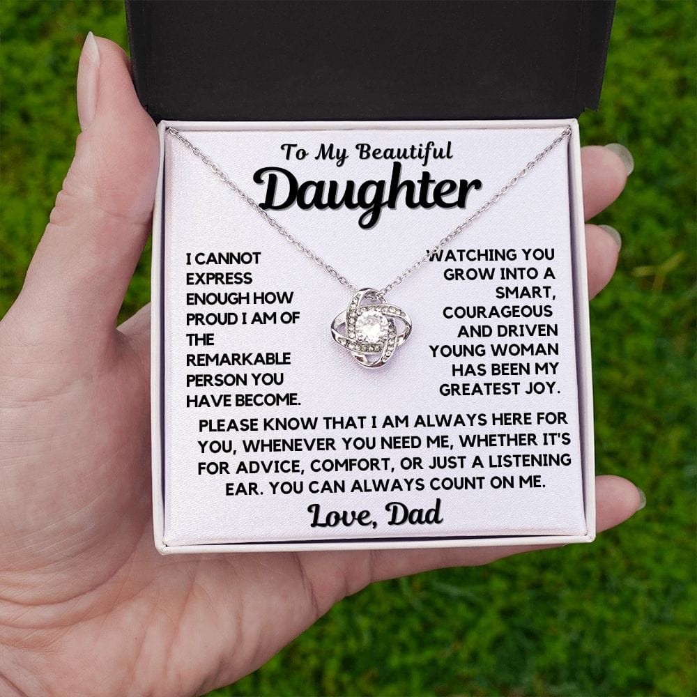 Daughter Gift | To My Daughter From Dad, Birthday, Graduation, Just Because