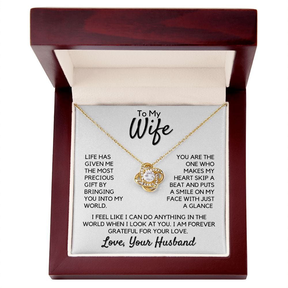 Gift To My Wife, Soulmate | Partner From Husband Necklace, Anniversary, Birthday, Mothers Day