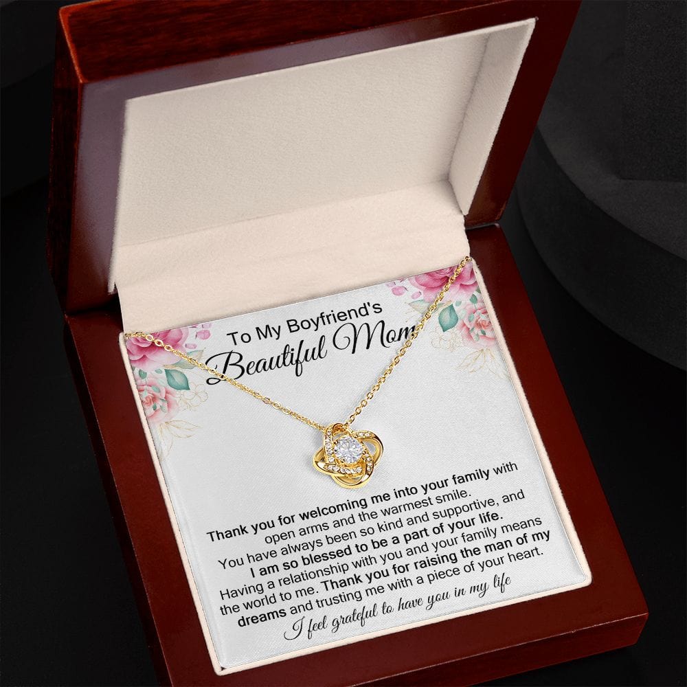 Boyfriend's Mom Gift | Beautiful Mom Necklace, Future Mother In Law, Birthday, Mothers Day