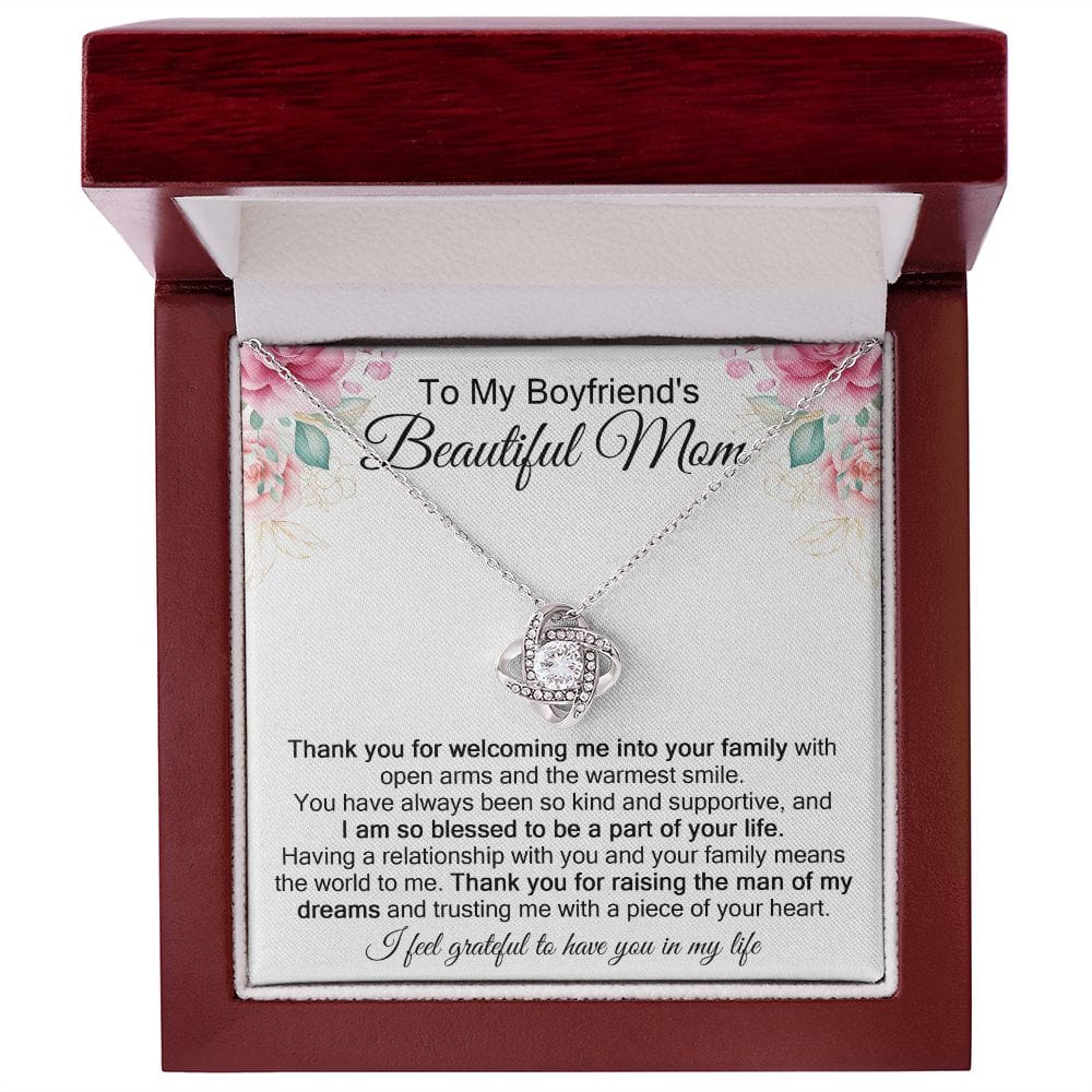 Boyfriend's Mom Gift | Beautiful Mom Necklace, Future Mother In Law, Birthday, Mothers Day