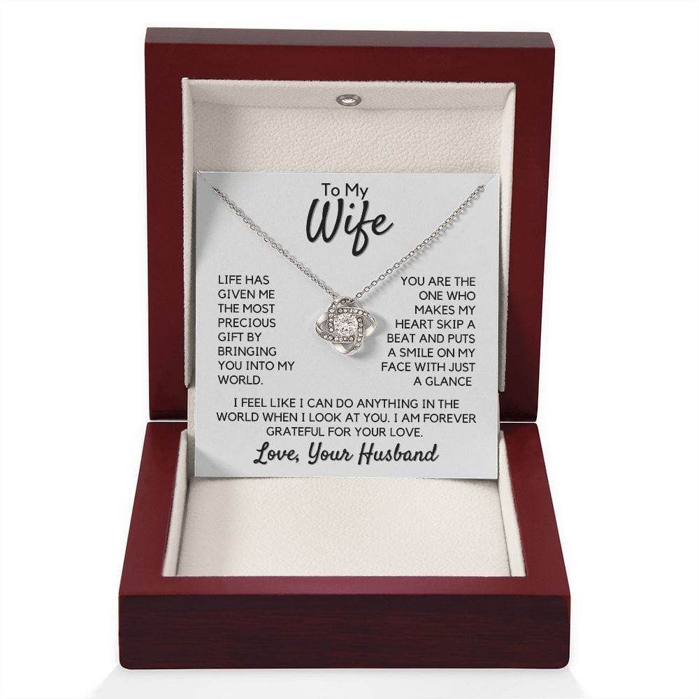 Gift To My Wife, Soulmate | Partner From Husband Necklace, Anniversary, Birthday, Mothers Day