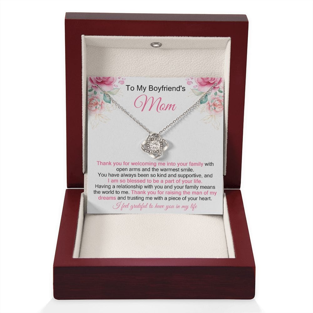 Boyfriend's Mom Gift | Beautiful Boyfriend Mom Necklace, Future Mother In Law, Birthday, Mothers Day
