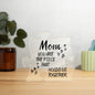 Mom Gift | Acrylic Puzzle Piece Plaque To Grandmother, From Daughter, Son, Mothers Day, Birthday