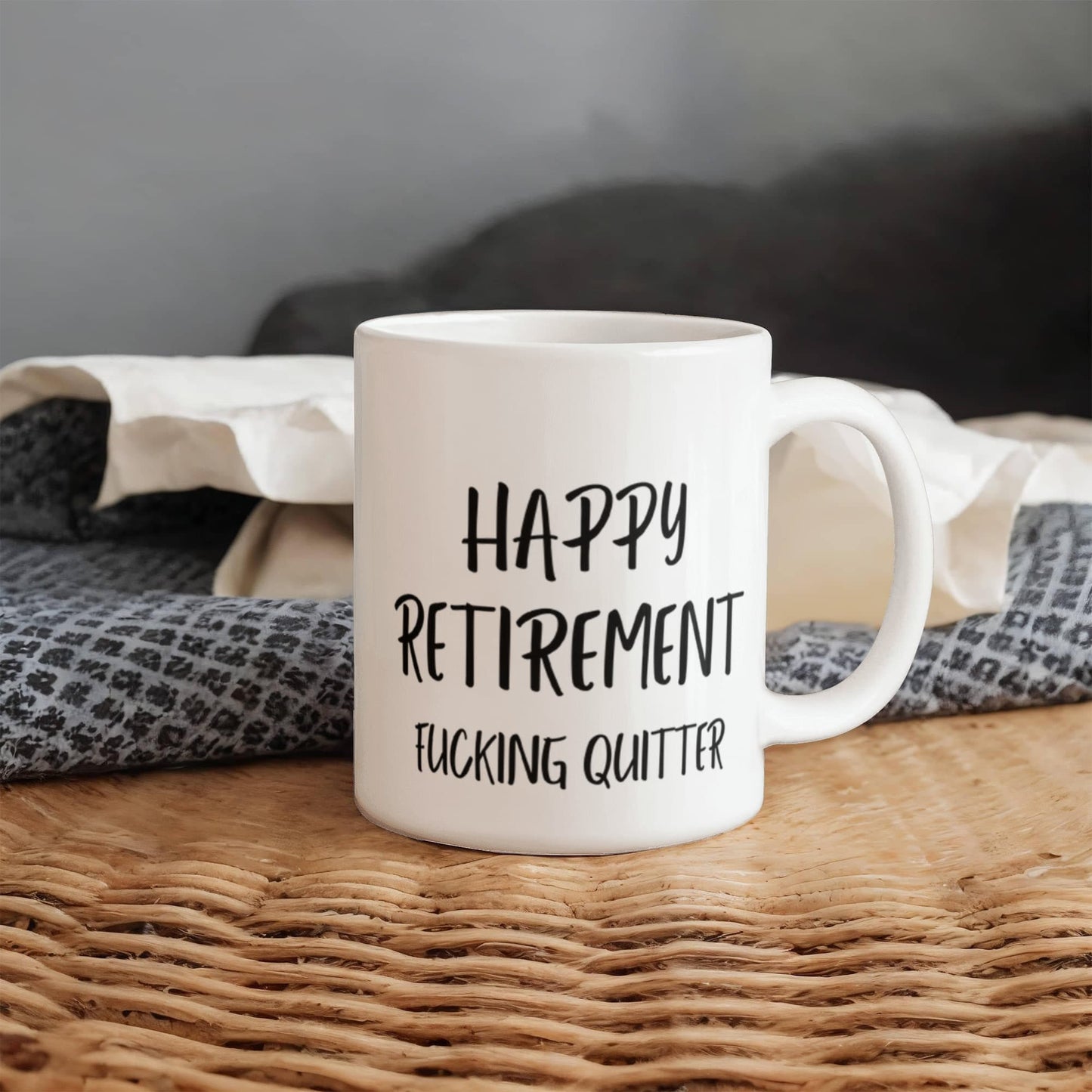 Funny Retirement Coffee Mug, Tea Cup