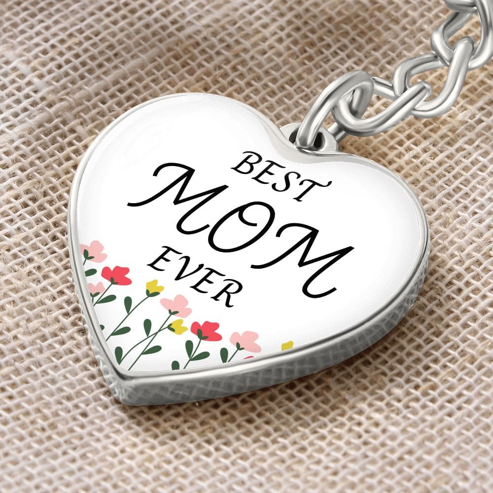 Mom Gift | Best Mom Key Chain, Engraving Option, Mothers Day, Birthday