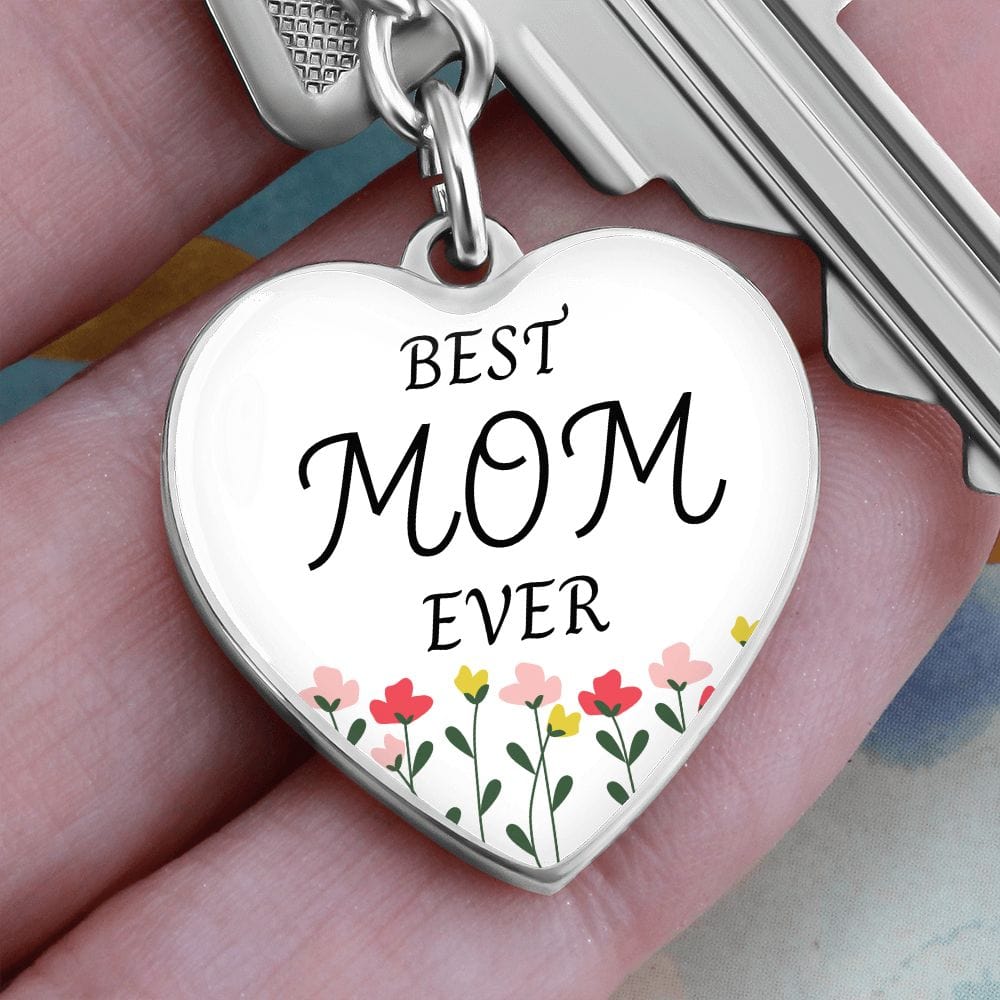 Mom Gift | Best Mom Key Chain, Engraving Option, Mothers Day, Birthday