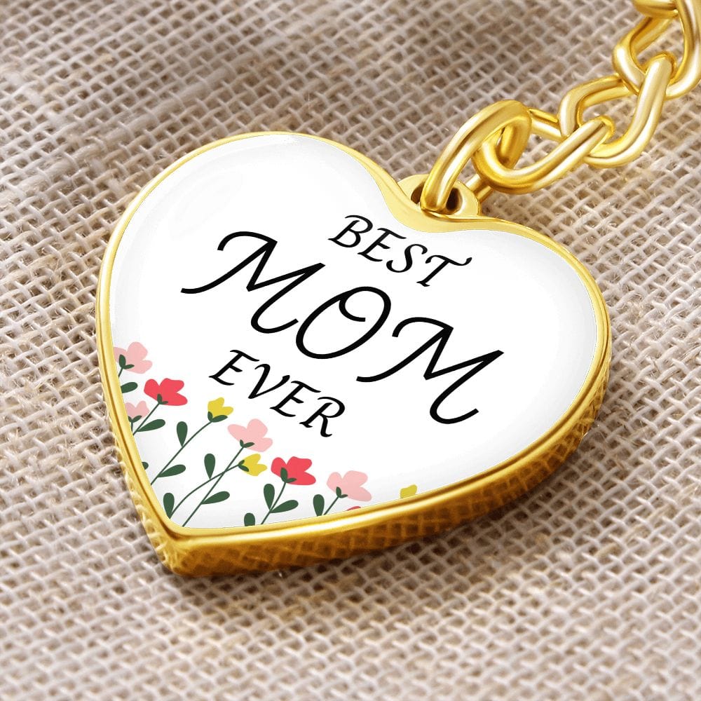 Mom Gift | Best Mom Key Chain, Engraving Option, Mothers Day, Birthday