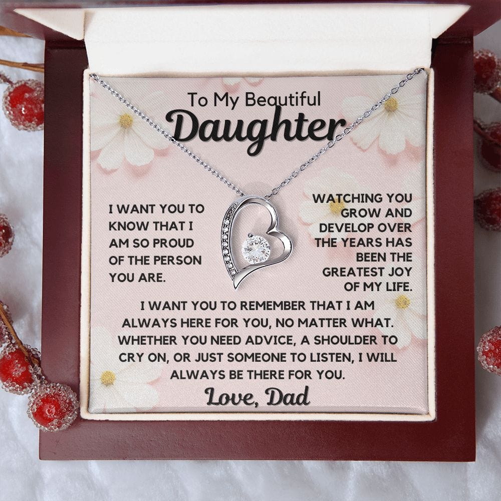 Gift For Daughter | From Dad, Father, Daddy's Little Girl, Graduation, Mothers Day, Birthday