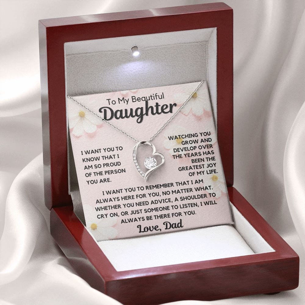 Gift For Daughter | From Dad, Father, Daddy's Little Girl, Graduation, Mothers Day, Birthday