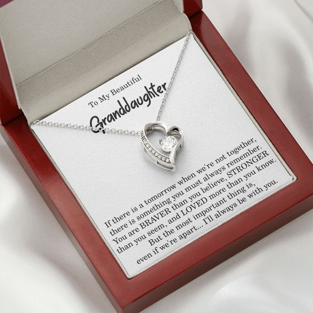 Granddaughter Gift | To My Beautiful Granddaughter, From Grandma, Grandmother, Papa, Grandfather, Birthday, Wedding Gift