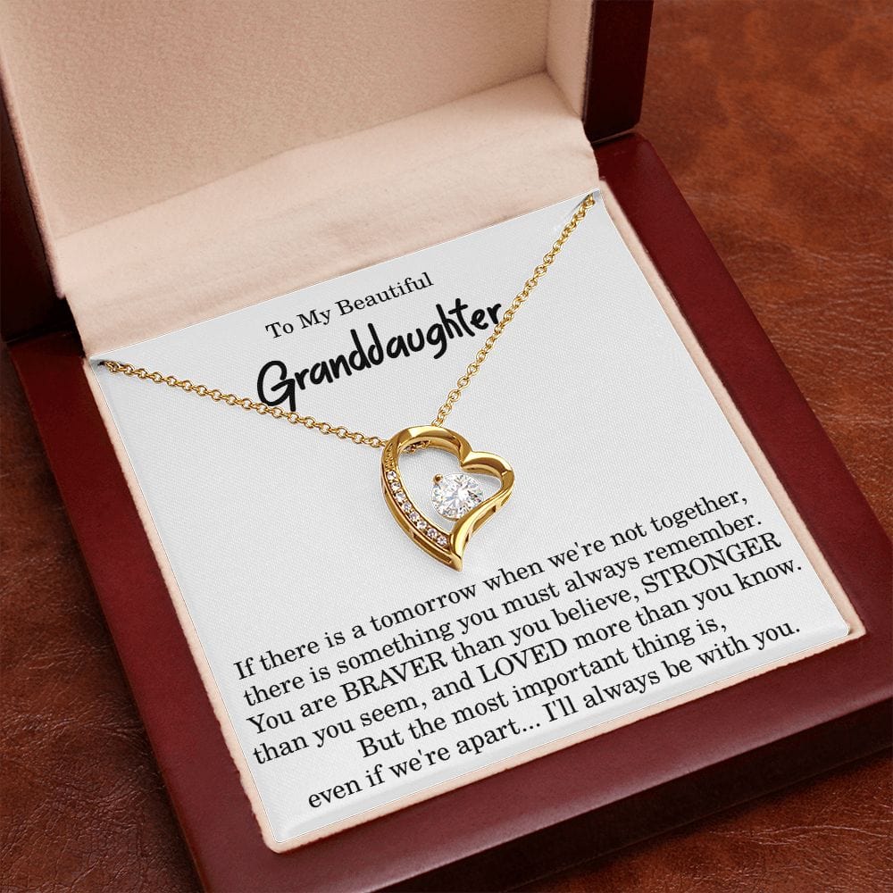 Granddaughter Gift | To My Beautiful Granddaughter, From Grandma, Grandmother, Papa, Grandfather, Birthday, Wedding Gift