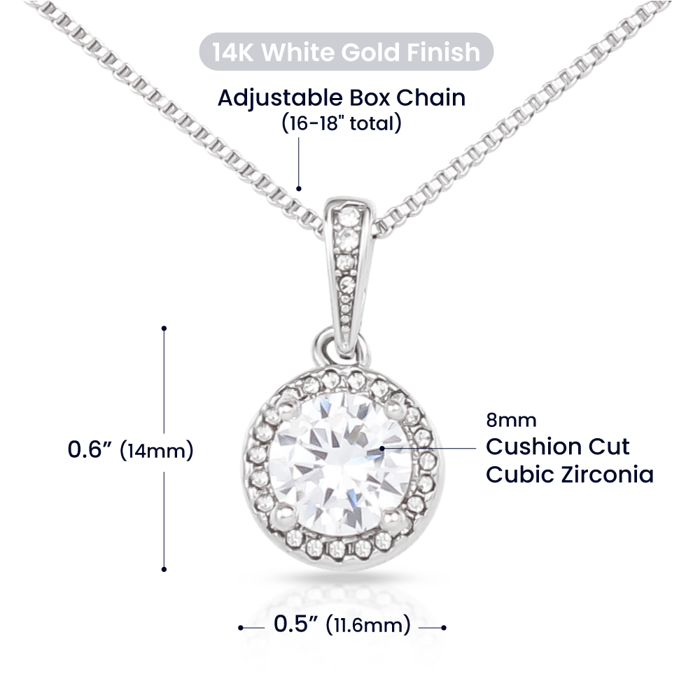 Bride Gift | To Bride From Groom, Wife To Be, Future Wife, Fiance Necklace, From Future Husband, Soon To Be Wife