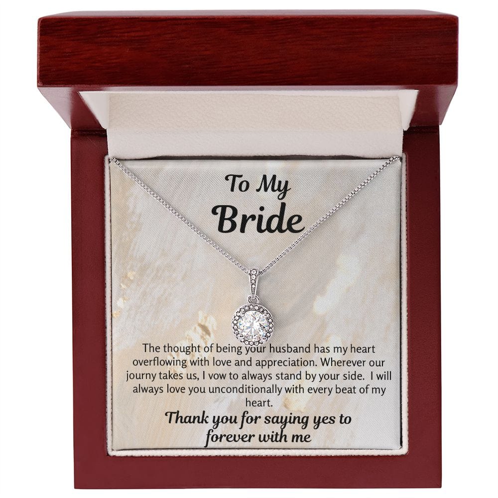 Bride Gift | To Bride From Groom, Wife To Be, Future Wife, Fiance Necklace, From Future Husband, Soon To Be Wife
