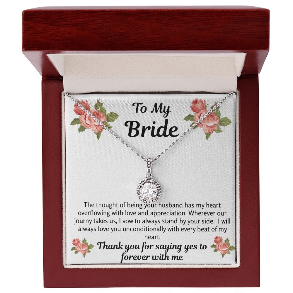 Bride Gift | To Bride From Groom, Wife To Be, Future Wife, Fiance Necklace, From Future Husband, Soon To Be Wife