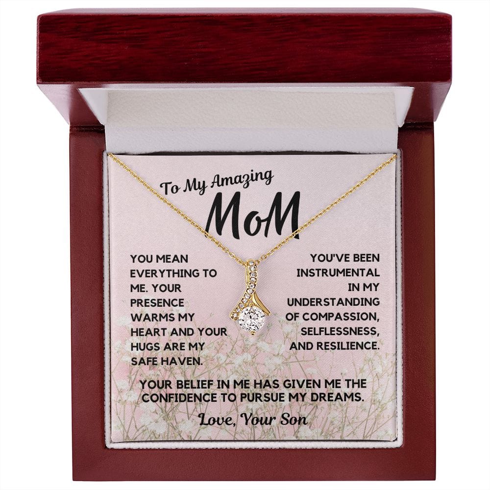 Mom Gift | To My Amazing Mom, From Son, Mothers Day, Birthday, Or Just Because
