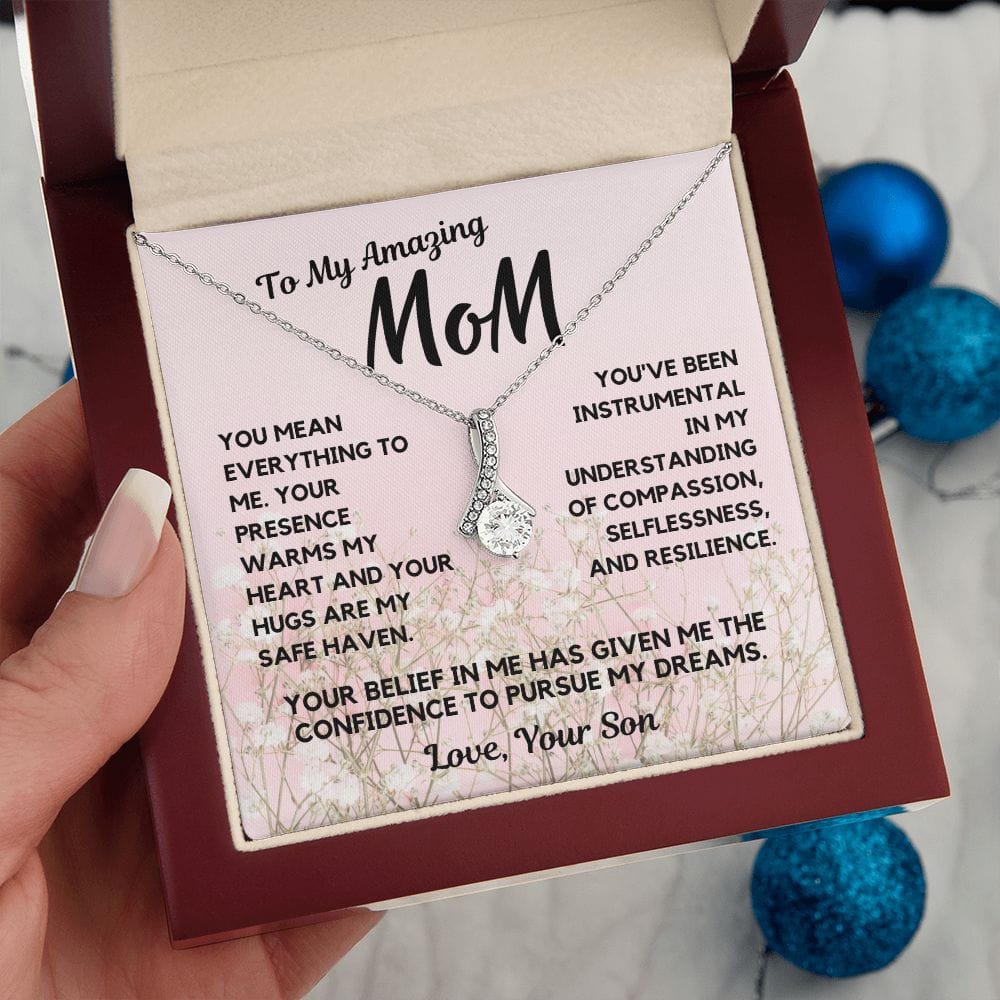 Mom Gift | To My Amazing Mom, From Son, Mothers Day, Birthday, Or Just Because