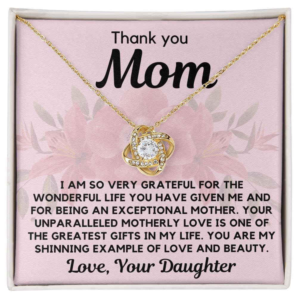 Gift For Mom | Necklace From Daughter, To Mom, Bonus Mom, Mother In Law, Mothers Day, Birthday