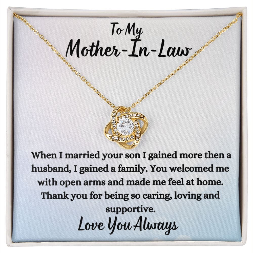 Mother in Law Gift | From Daughter In Law, Necklace Gift, Mothers Day, Birthday, Just Because