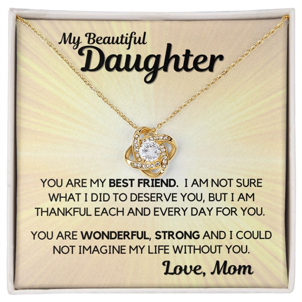 Daughter Gift | From Mom, To my Beautiful Daughter, Birthday, Graduation