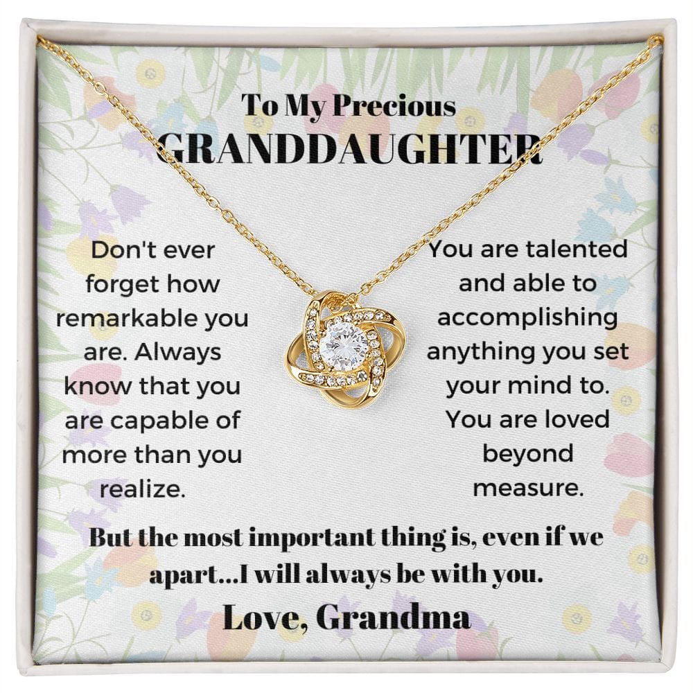 Gift For Granddaughter | My Precious From Grandma, Grandmother, Birthday Easter Graduation