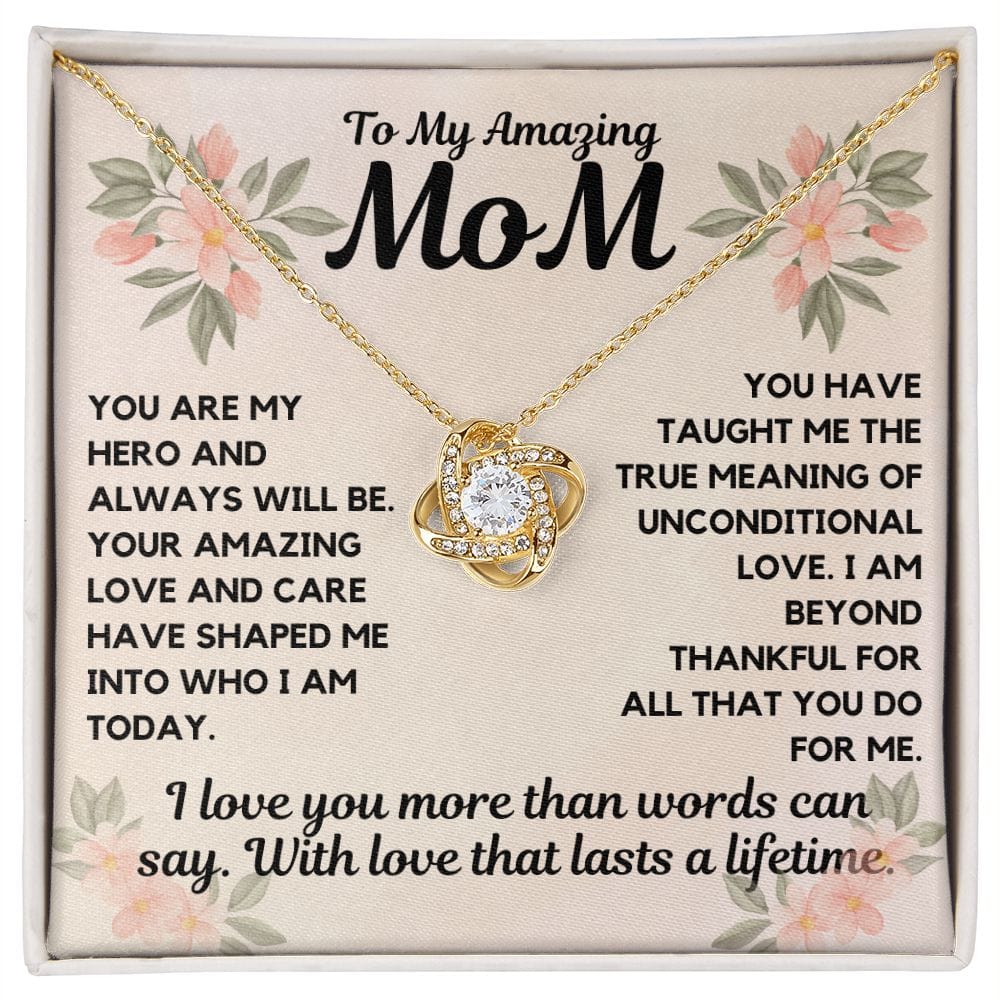 Gift For Mom | From Daughter, From Son, Necklace,Mothers Day, Birthday