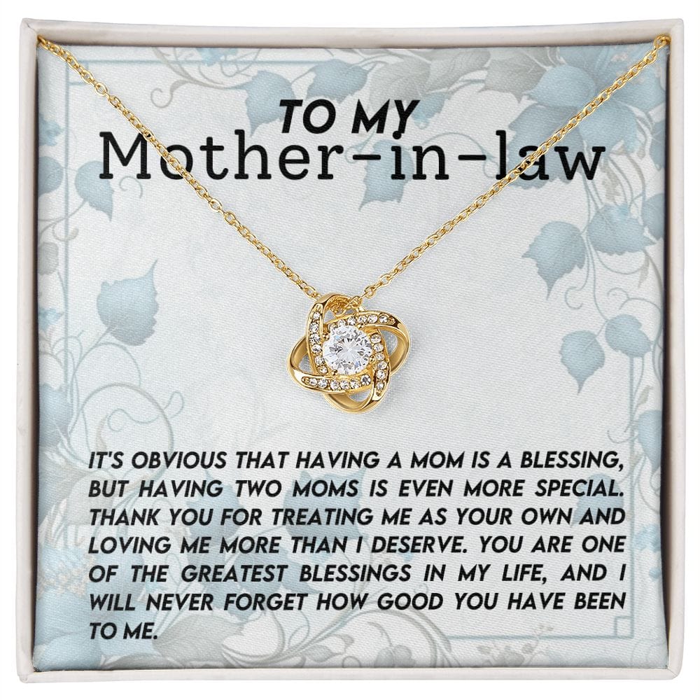 Mother In Law Gift | Necklace From Daughter or Son In Law, Birthday, Thank You, Mothers Day
