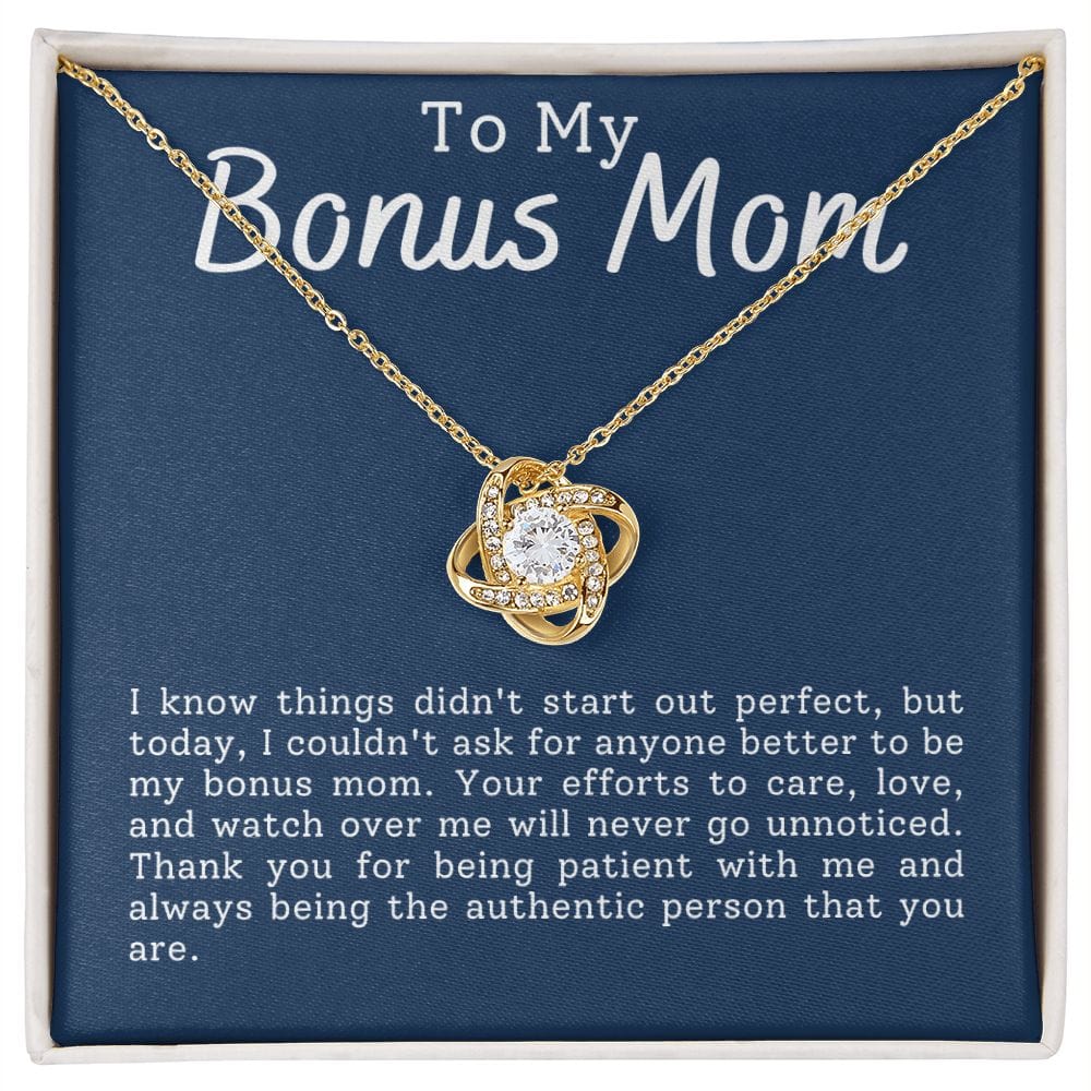 Bonus Mom Gift | Stepped Up Mom, Mothers Day, Birthday, From Step Son Daughter