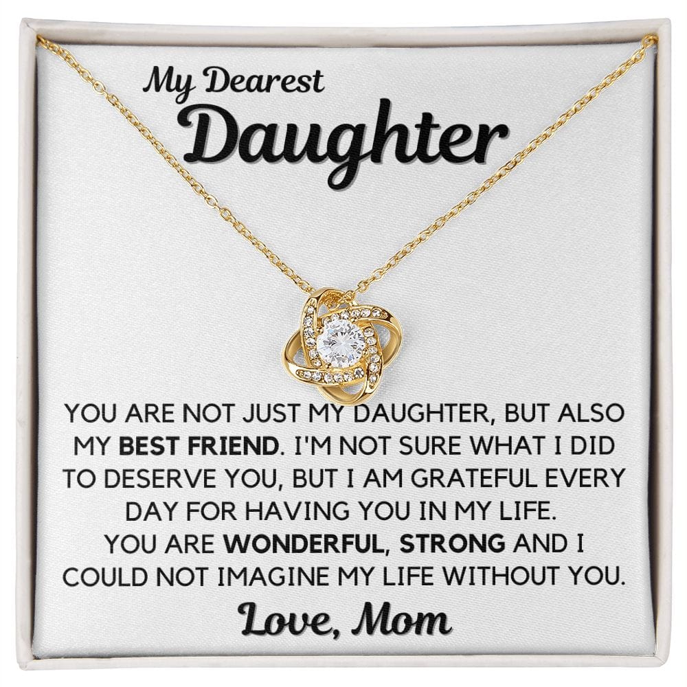 Daughter Gift | From Mom, Bonus Mom, Necklace Gift, Birthday, Graduation