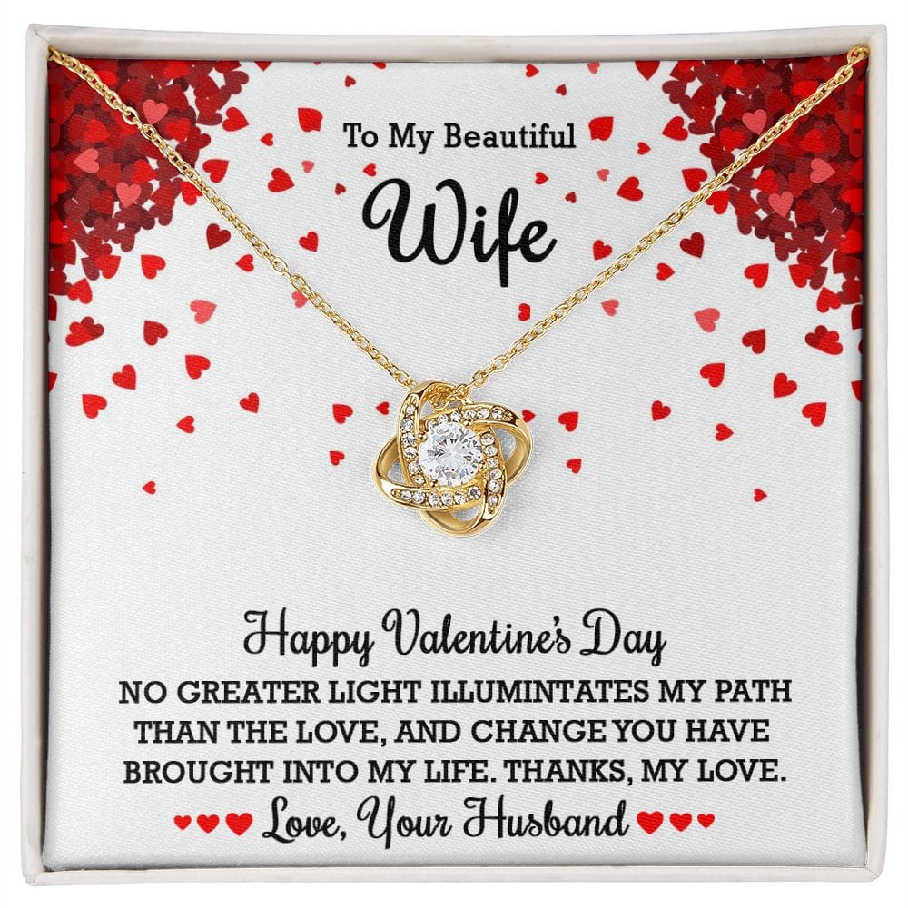 Wife Gift | Soulmate Necklace From Husband, Birthday, Anniversary Gift for Her