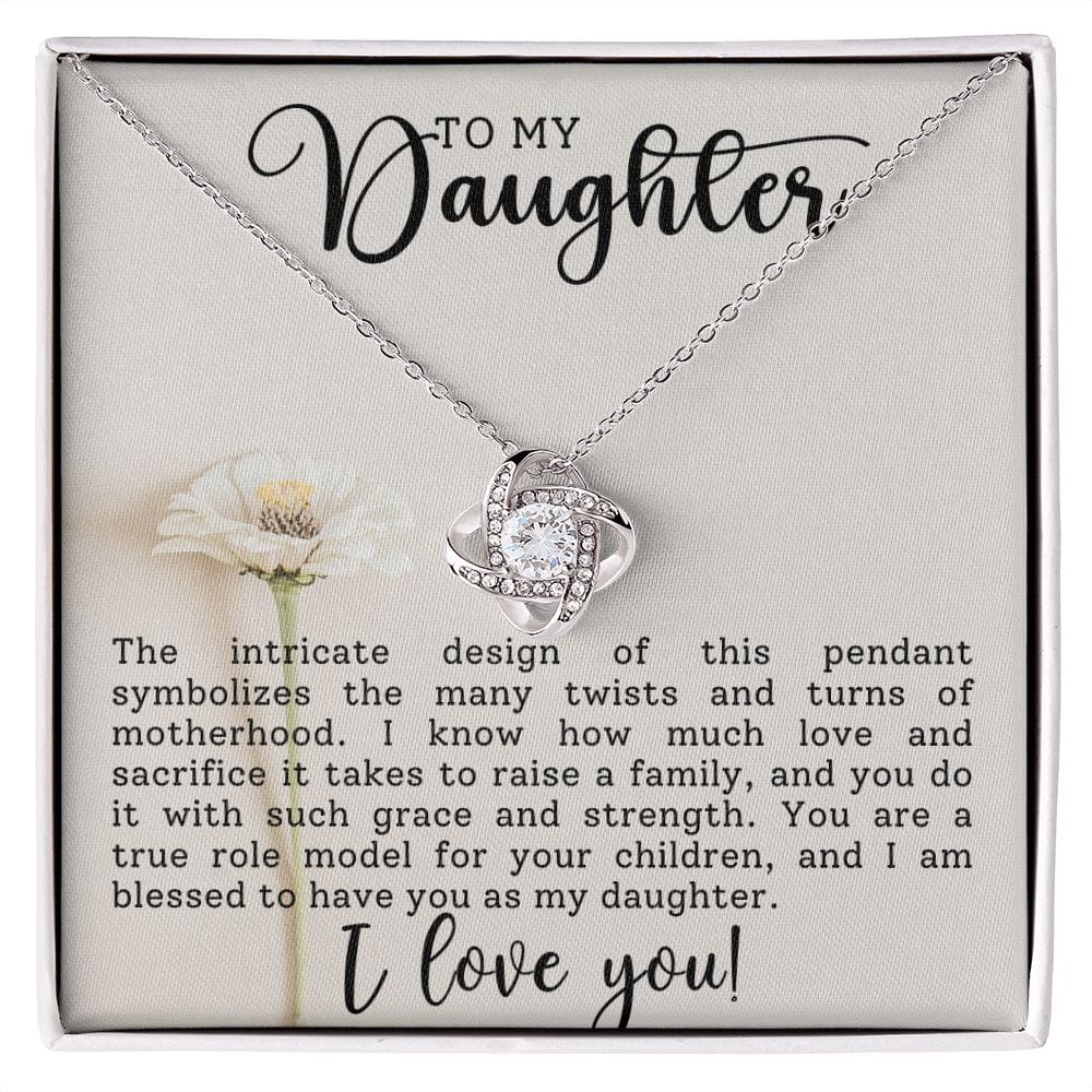Daughter Gift | Necklace To Daughter, Motherhood, From Mom or Dad, Mothers Day, Birthday