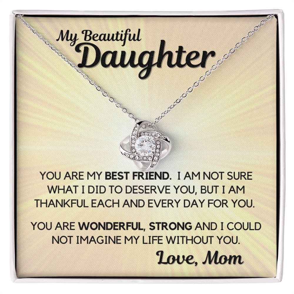 Daughter Gift | From Mom, To my Beautiful Daughter, Birthday, Graduation