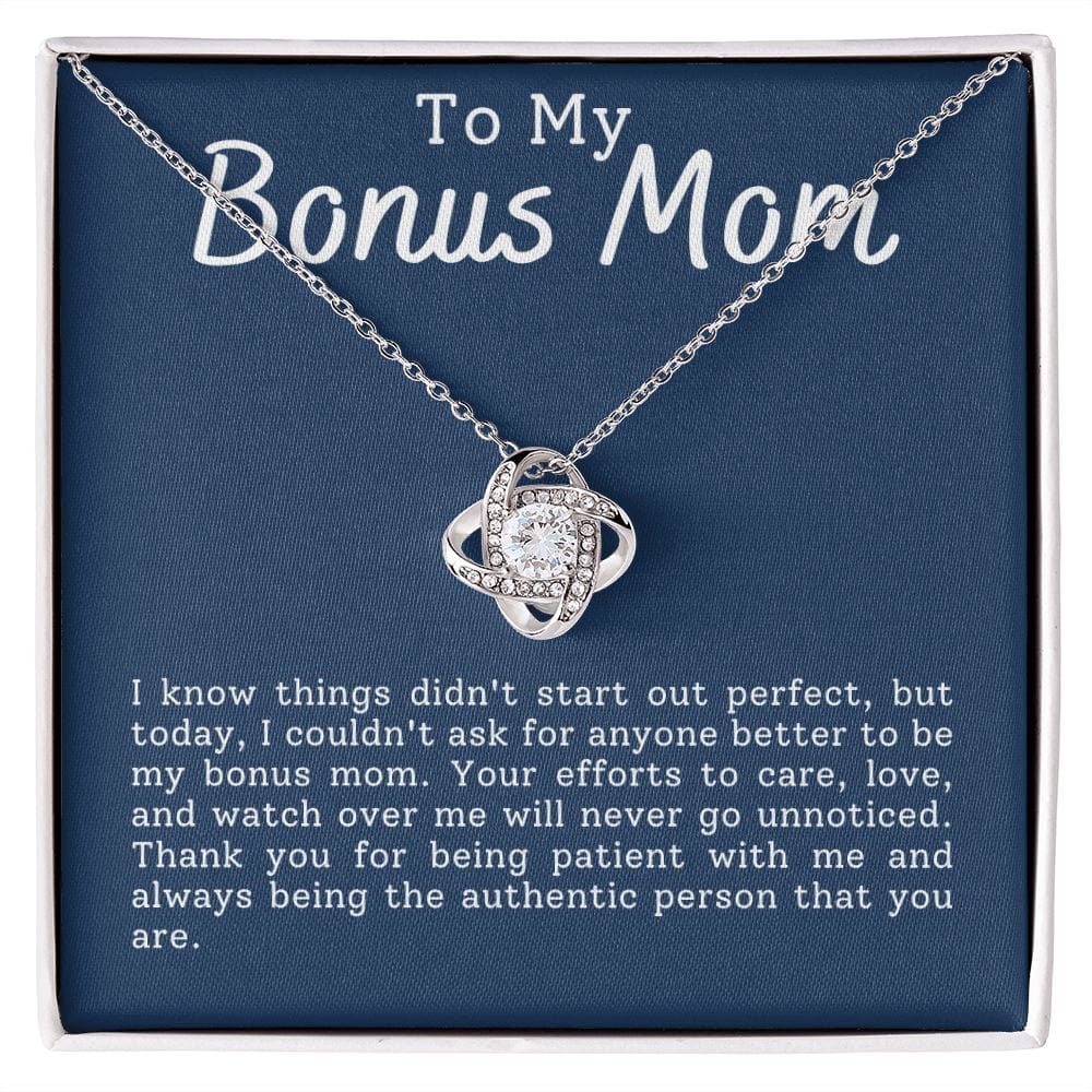 Bonus Mom Gift | Stepped Up Mom, Mothers Day, Birthday, From Step Son Daughter