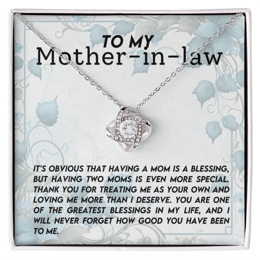 Mother In Law Gift | Necklace From Daughter or Son In Law, Birthday, Thank You, Mothers Day