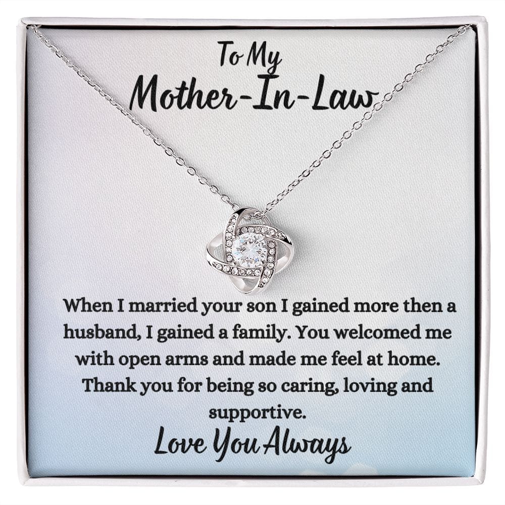 Mother in Law Gift | From Daughter In Law, Necklace Gift, Mothers Day, Birthday, Just Because