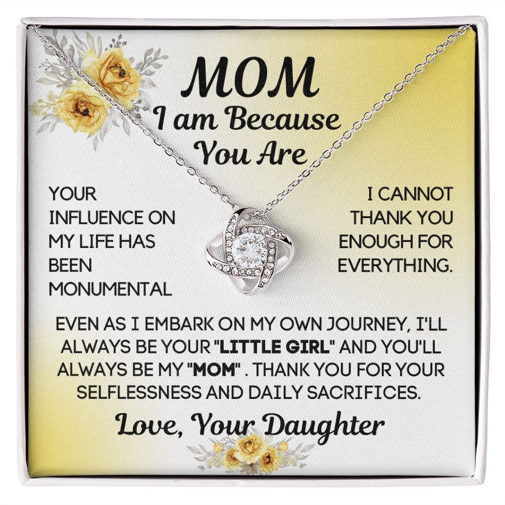 Gift For Mom | Necklace From Daughter, To Mom, Bonus Mom, Mother In Law, Mothers Day, Birthday