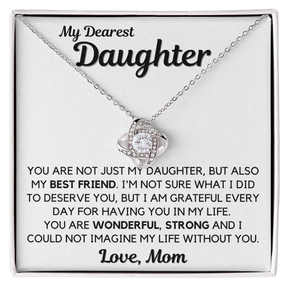 Daughter Gift | From Mom, Bonus Mom, Necklace Gift, Birthday, Graduation