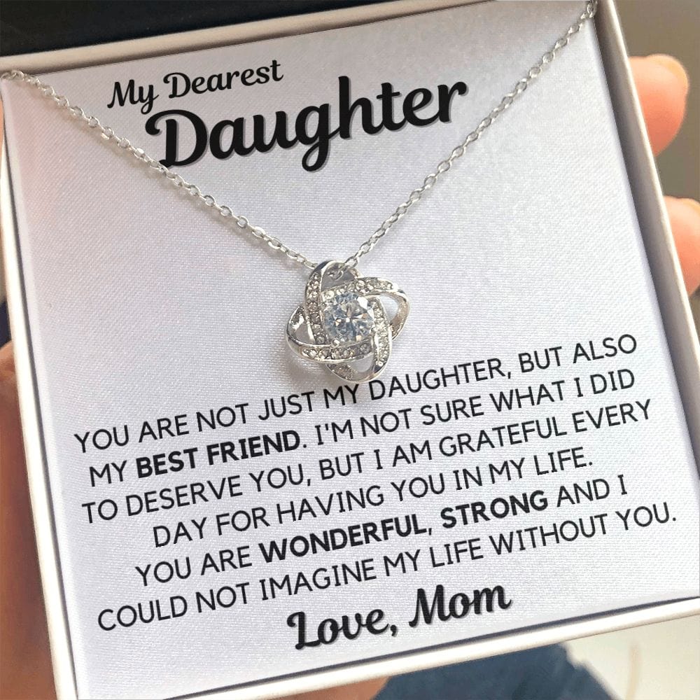 Daughter Gift | From Mom, Bonus Mom, Necklace Gift, Birthday, Graduation