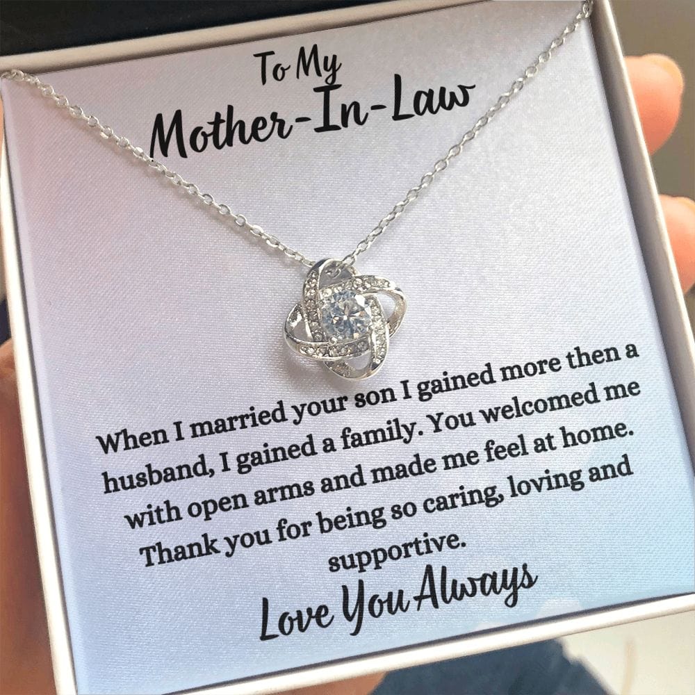 Mother in Law Gift | From Daughter In Law, Necklace Gift, Mothers Day, Birthday, Just Because
