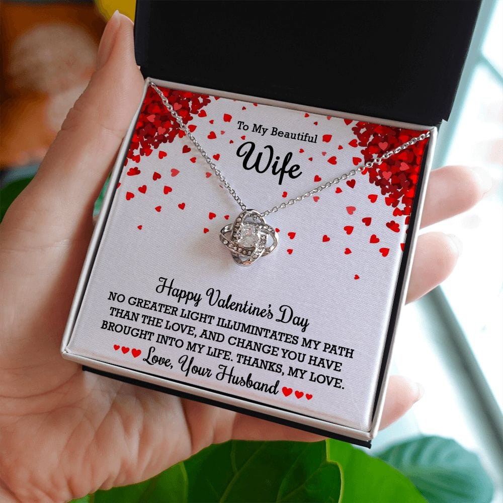 Wife Gift | Soulmate Necklace From Husband, Birthday, Anniversary Gift for Her