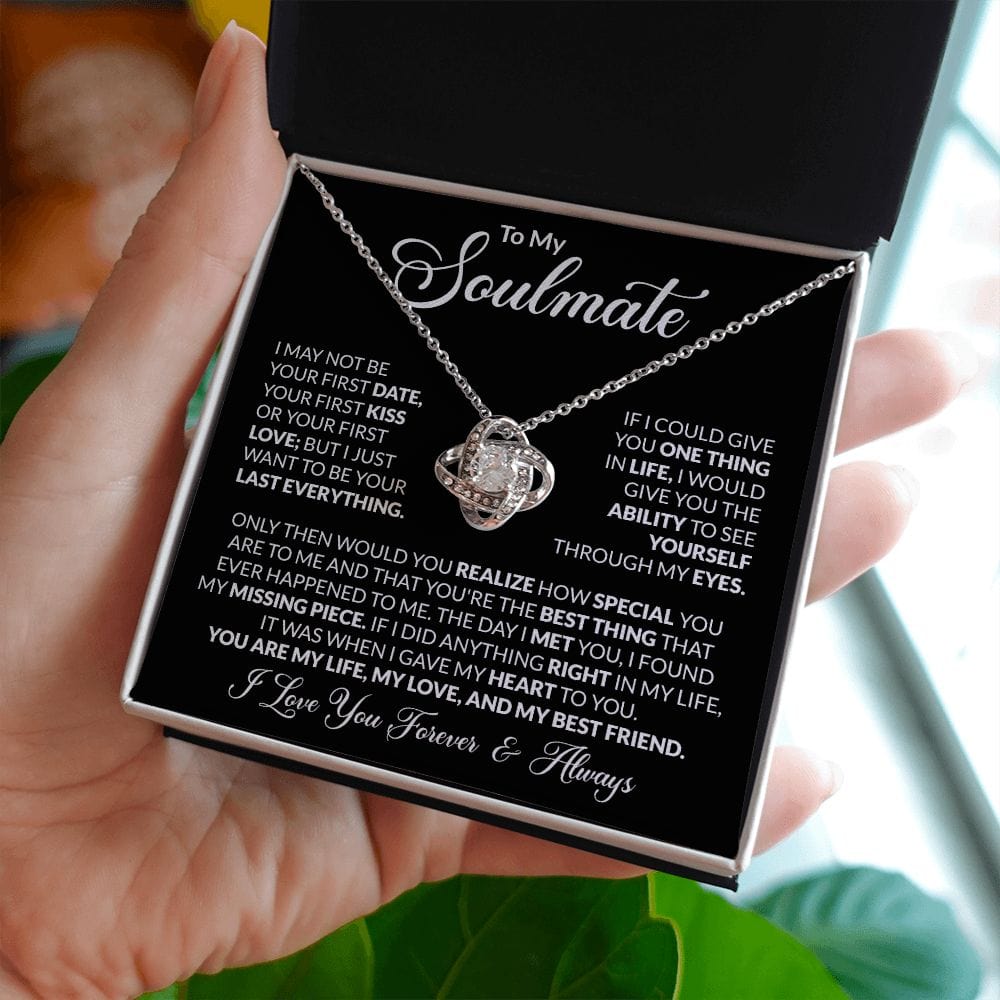 Soulmate Gift | To My Wife, Everything Love Necklace, Birthday, Anniversary, Mothers Day