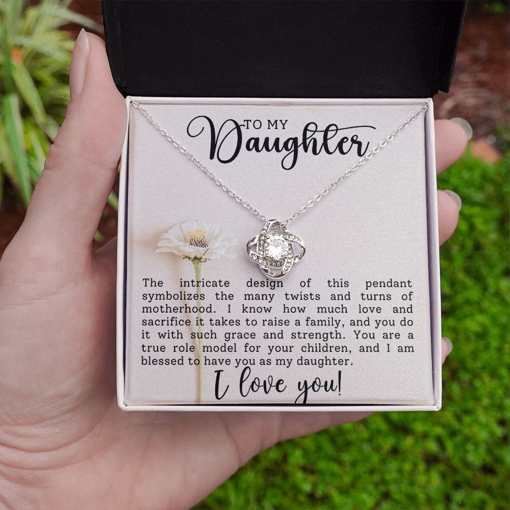 Daughter Gift | Necklace To Daughter, Motherhood, From Mom or Dad, Mothers Day, Birthday